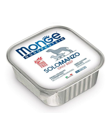 MONGE Dog Monoprotein hrană umedă pentru câini, cu vită 150 g