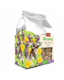 VITAPOL Vita Herbal, Amestec de ierburi pentru iepuri,150 g