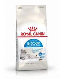 ROYAL CANIN Indoor Appetite Control hrană uscată pentru pisici adulte care stau doar în interior 2 kg