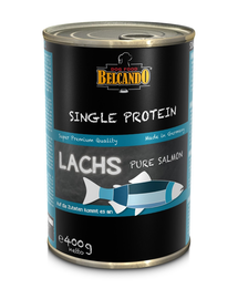 BELCANDO Single Protein hrana umeda caini adulti, cu somon 24x400 g