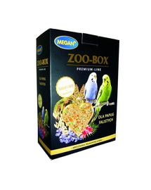 MEGAN Zoo-Box Premium Line Hrana pentru papagali ondulati 750g