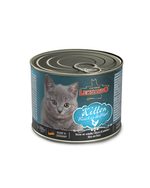 LEONARDO Quality Selection Kitten hrana umeda pentru pisoi, cu pasare de curte 200 g