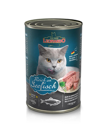LEONARDO Quality Selection hrana umeda pentru pisici, bogata in peste 400 g