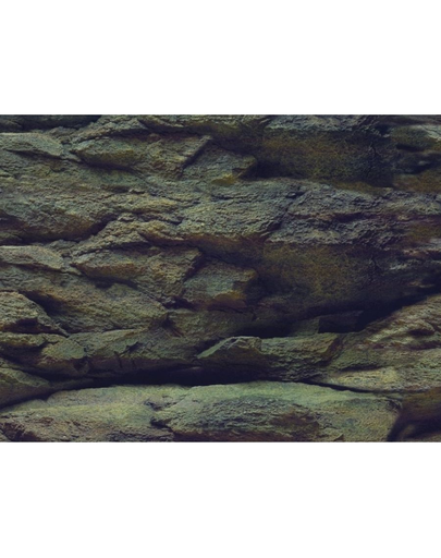 AQUA NOVA Fundal acvariu fata-verso, marime S, 60x30cm, roci / plante