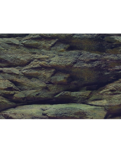 AQUA NOVA Fundal acvariu fata-verso, marime XL, 150x60cm, roci / plante