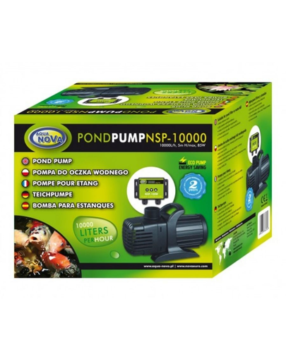 AQUA NOVA Pompa Eco reglare electronica, 10000 l/h 85 W