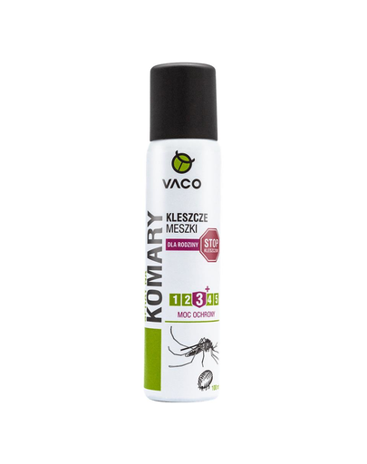 VACO Spray pentru țânțari, căpușe și muște 100 ml