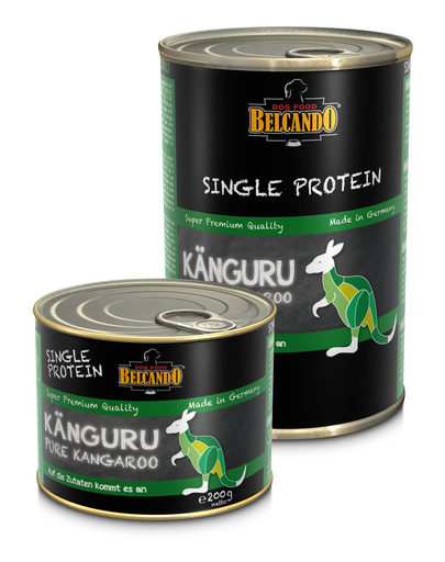 BELCANDO Single Protein hrana umeda pentru caini, cu carne de cangur, 200 g