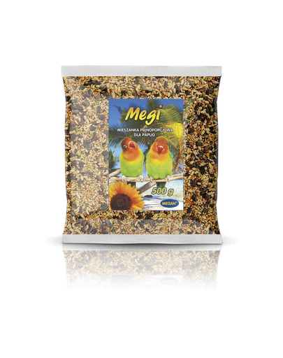 MEGAN Megi Hrana pentru papagali mici și mijlocii 500g
