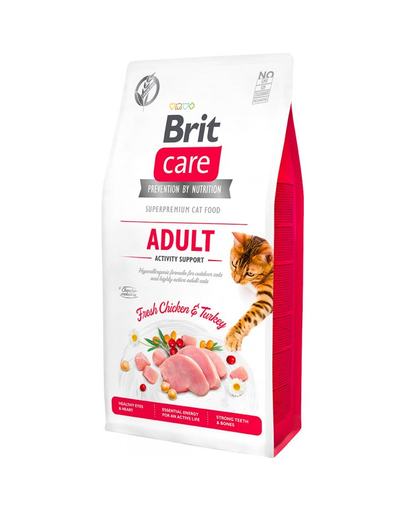 BRIT Care Cat Grain-Free Adult Activity Support hrana uscata pisici adulte cu nivel de activitate ridicat 2 kg