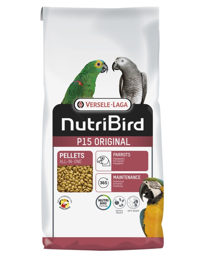 VERSELE-LAGA NutriBird P15 Original Hrana granulata pentru papagali mari 10 kg fera.ro imagine 2022