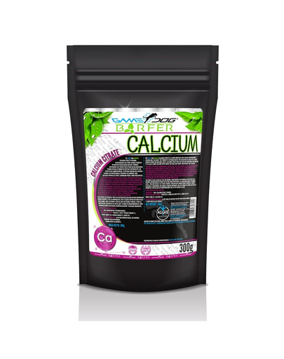 GAME DOG BARFER Calcium Citrate Supliment alimentar pentru caini, cu citrat de calciu 300 g 300 imagine 2022