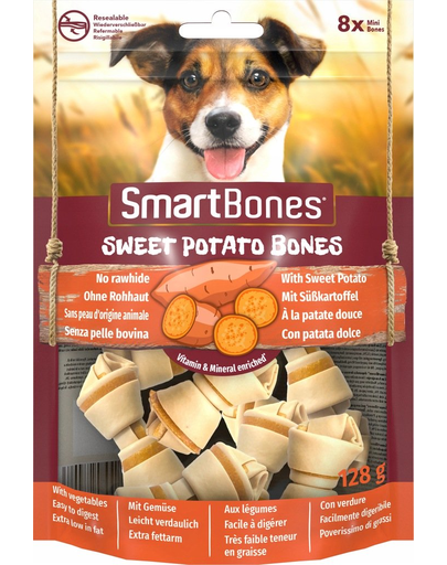 SmartBones Recompense pentru caini, cu cartofi dulci, mini, 8 buc. buc imagine 2022