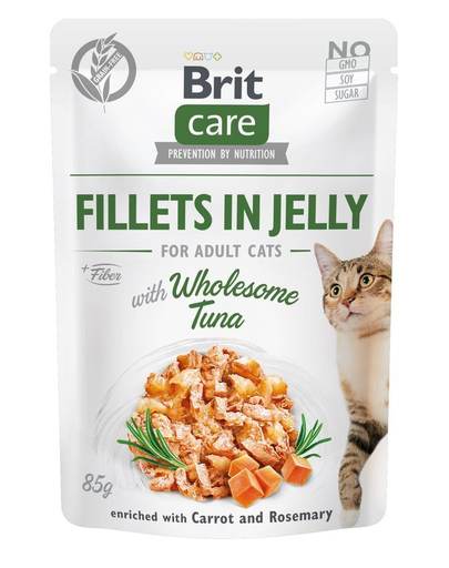  BRIT Care Fillets in Jelly ton in aspic 24x85 g plic hrana pisica 