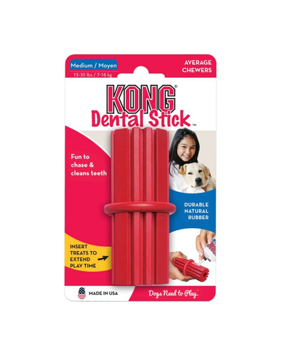 KONG Dental Stick M 9,5 cm jucarie dentitie pentru caini