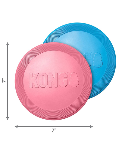 KONG Puppu Flyer frisbee pentru catelusi