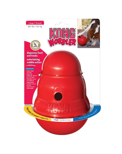 KONG Wobbler L Dispenser de recompense pentru caini