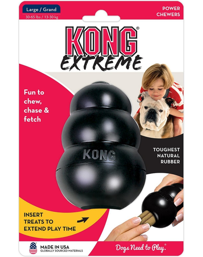 KONG Extreme large 10,5 cm jucarie rezistenta pentru recompense pentru caini