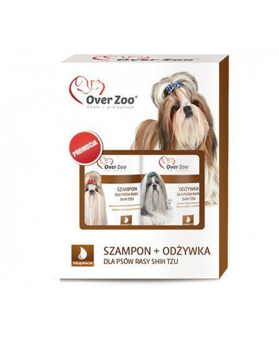 OVER ZOO Set șampon 250 ml și balsam 240 ml pentru câinii Shih Tzu fera.ro imagine 2022