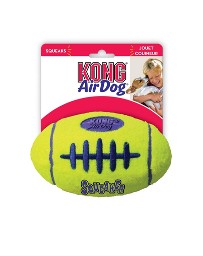 KONG Airdog L Squeaker Football minge pentru caini