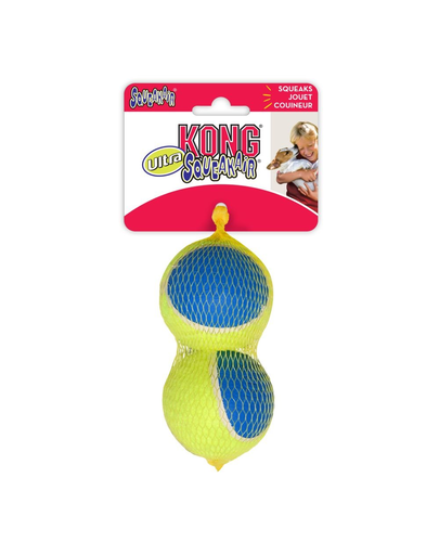 KONG SqueakAir Ultra Balls L 2 buc minge pentru caini
