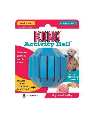 KONG Puppy Activity Ball S jucarie dentitie pentru catelusi fera.ro imagine 2022