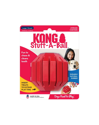 KONG Stuff-A-Ball L jucarie dentitie pentru recompense pentru caini fera.ro imagine 2022