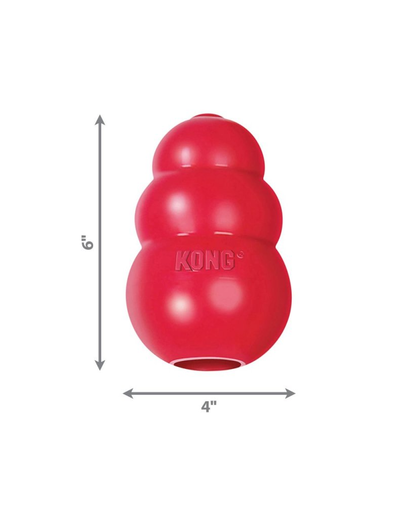 KONG Classic XL 12,5 cm jucarie pentru dentitie pentru caini