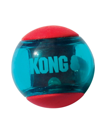 KONG Squeezz Action Ball Red L minge pentru caini