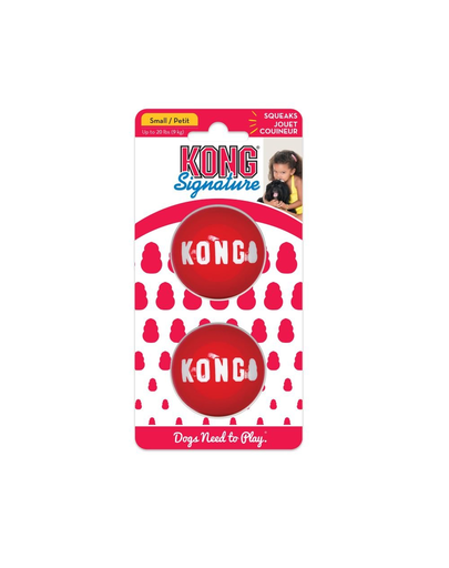 KONG Signature Ball S 2 buc minge pentru caini fera.ro imagine 2022