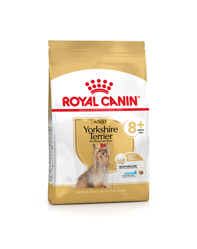 ROYAL CANIN Yorkshire Terrier Adult 8+ hrana uscata caine senior, 3 kg Adult