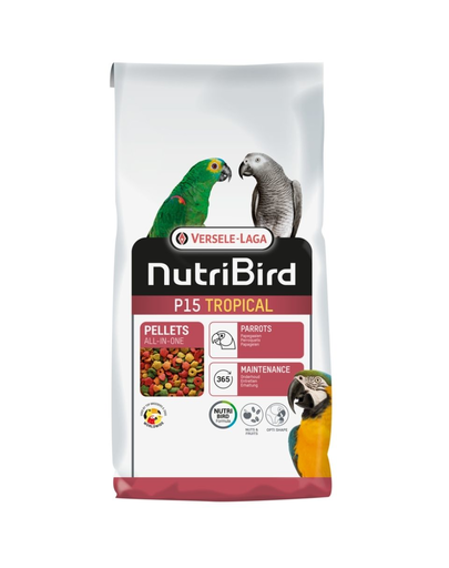 VERSELE-LAGA NutriBird P15 Tropical Hrana granulata pentru papagali mari 1kg