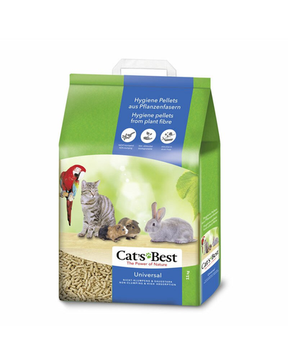 JRS Cat’S Best Universal Asternut igienic din lemn universal pentru pisici si alte animale de companie 7L (4 kg) alte imagine 2022