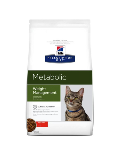 HILL'S Prescription Diet Feline Metabolic 4 kg hrana uscata pentru pisici supraponderale