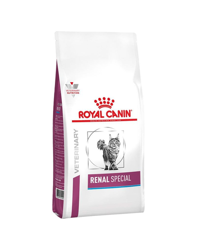 ROYAL CANIN Cat Renal Special 4 kg hrana dietetica pentru pisici cu utilizare in caz de insuficienta renala cronica sau acuta acuta imagine 2022