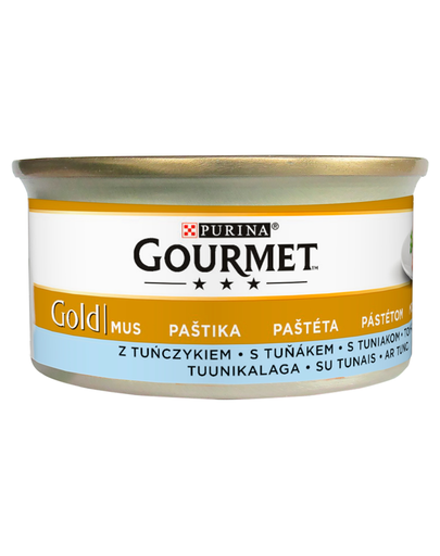 GOURMET Mus hrana umeda pentru pisici, cu ton 24 x 85g fera.ro imagine 2022