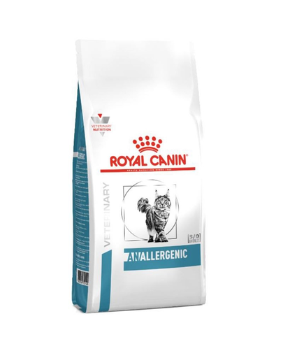 ROYAL CANIN Anallergenic Cat 4 kg hrana uscata dietetica pentru pisici adulte cu alergii alimentare, cu simptome dermatologice si/sau gastrointestinale Fera