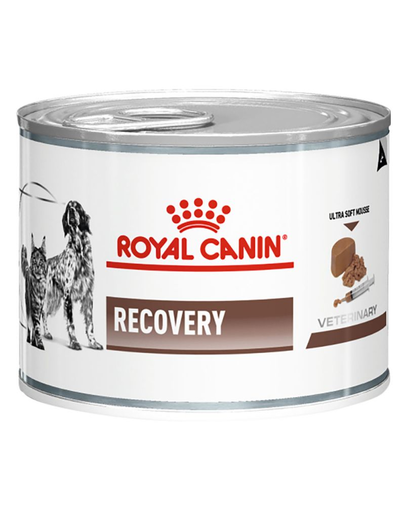 ROYAL CANIN Vet Dog/Cat Recovery 195 g hrana umeda dietetica pentru caini/pisici dupa interventii chirurgicale, in perioada de convalescenta fera.ro imagine 2022