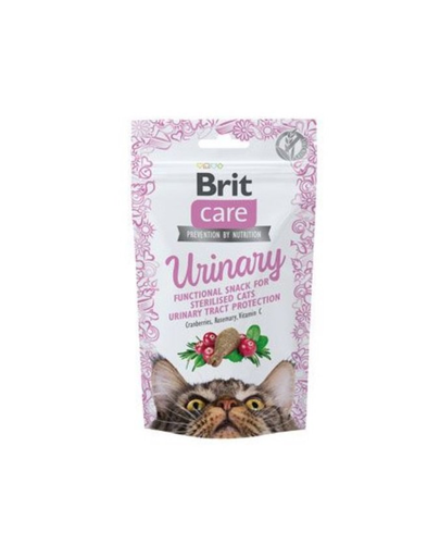 BRIT Care Cat Snack Urinary recompense pentru pisici, tract urinar sanatos 50g Fera