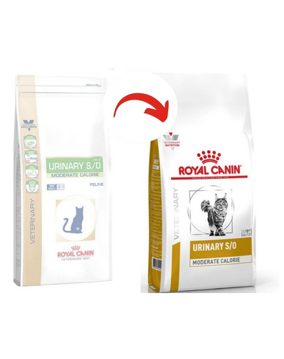 ROYAL CANIN Vet Cat Urinary Moderate Calorie 1.5 kg hrana dietetica cu continut scazut de calorii pentru pisici cu tulburari ale tractului urinar inferior, spre supraponderale