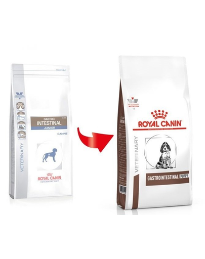 ROYAL CANIN Dog Gastro Intestinal Junior 2.5 kg hrana dietetica pentru catei cu afectiuni intestinale acute