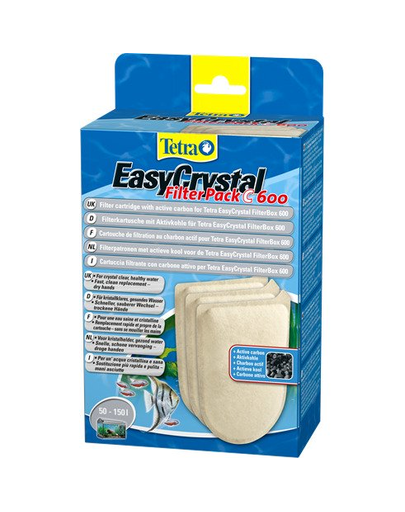 TETRA EasyCrystal Filter Pack Carbune activ C600 Fera