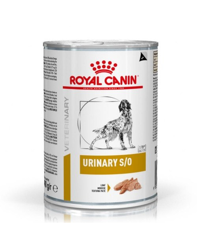 ROYAL CANIN Dog Urinary Hrana Umeda Dietetica Pentru Caini Adulti Cu Afectiuni Ale Tractului Urinar Inferior 6 X 410 G