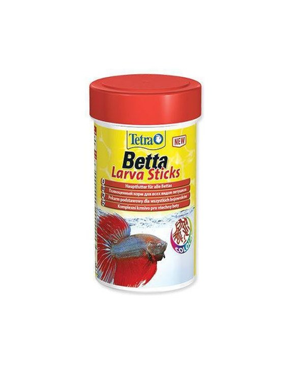 Tetra betta larva sticks 100 ml hrana pentru pesti betta si alti pesti labirintici