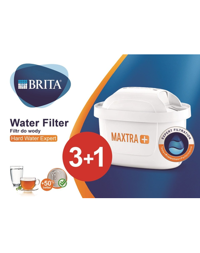 BRITA Cartus inlocuibil Hard Water Expert 3+1 buc.