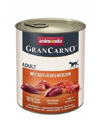 ANIMONDA GranCarno Hrana umeda pentru caini adulti, cu porc 800 g