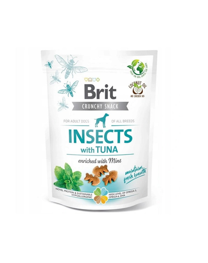 Brit Care Dog Crunchy Cracker Insect&Tuna Recompense…