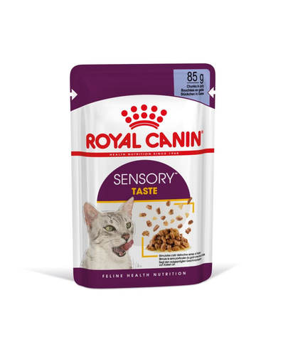ROYAL CANIN Sensory Taste in sos 85g hrana pentru pisici cu sos