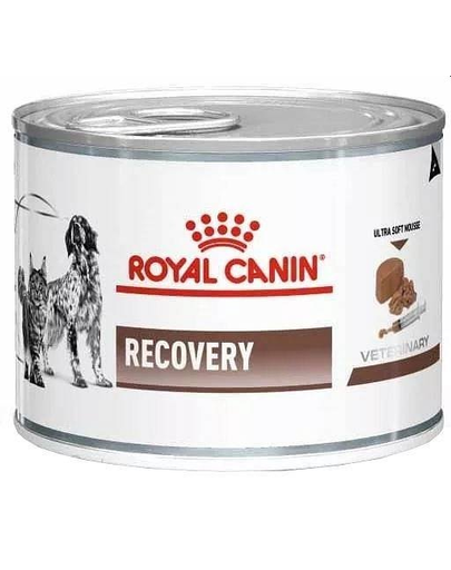 ROYAL CANIN Vet dog/cat recovery hrana umeda dietetica pentru caini/pisici dupa interventii chirurgicale, in perioada de convalescenta 195 g Fera