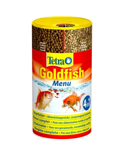 TETRA Goldfish Menu 250 ml hrana premium pentru carasi si pesti de apa rece